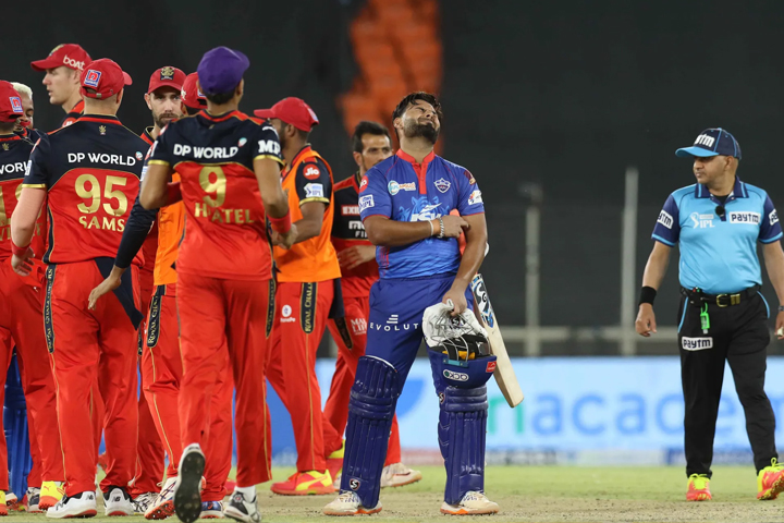 Indian Premier League 2021 between the Delhi Capitals and the Royal Challengers, rtv online
