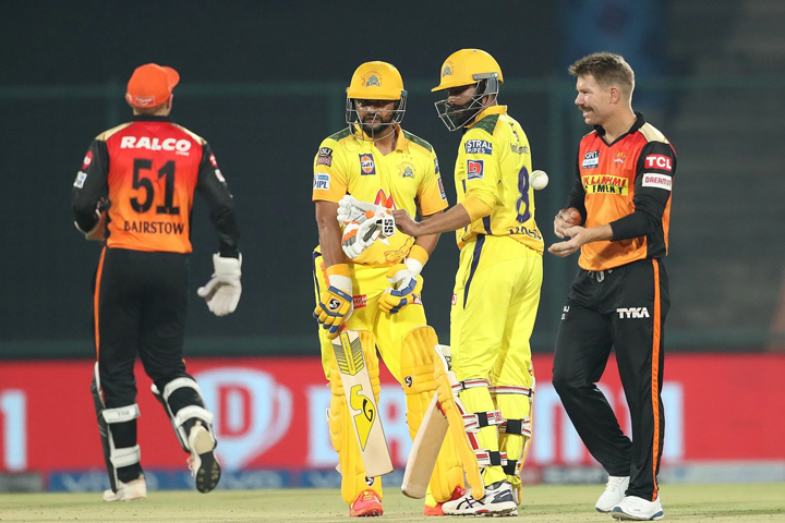 Chennai Super Kings and the Sunrisers Hyderabad, rtv online