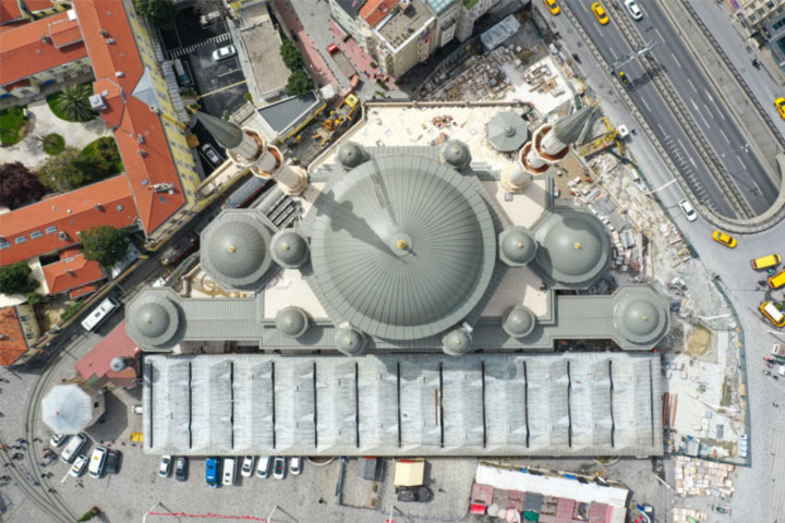 Mosque to finally be unveiled in Istanbul’s Taksim Square
