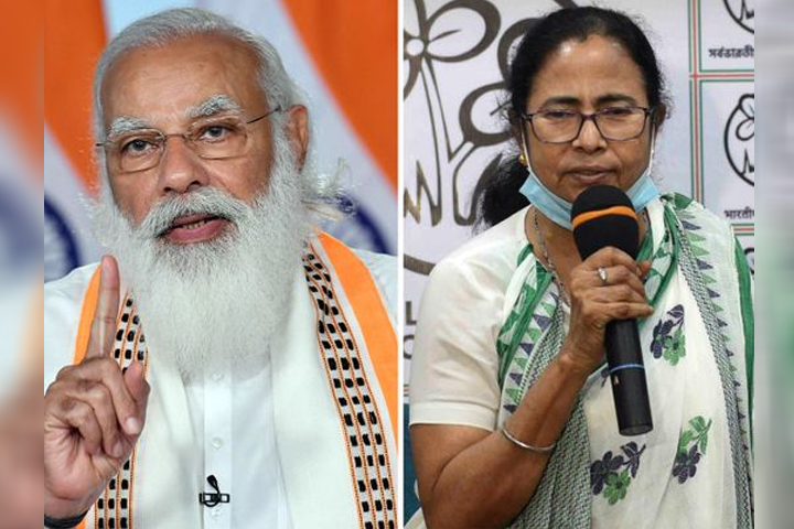 BJPVS TRINOMOOL CONGRESS modi vs mamata 2021 Vidhan Sabha election results, RTV ONLNE