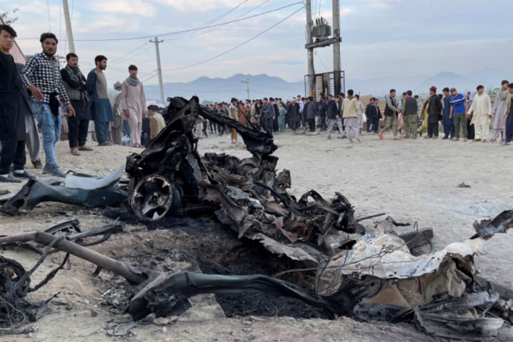 Blast kills dozens near school in Afghan capital Kabul