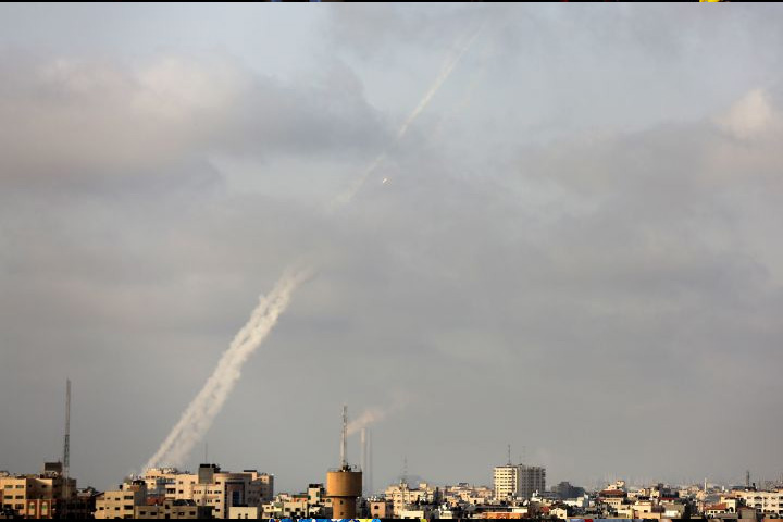 Two Israelis have been killed after rocket fire from Gaza hit Ashkelon