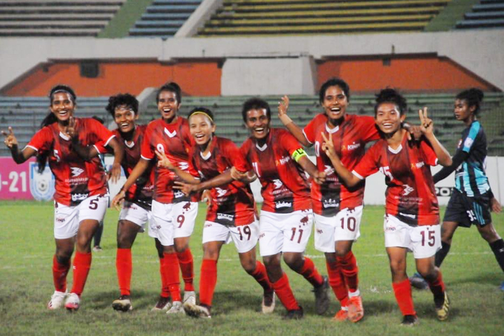 Bashundhara Kings · Bangladesh Women's Football League 2020, rtv online