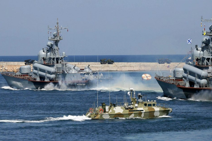 Russia's war exercise in the Black Sea, the tension is extreme