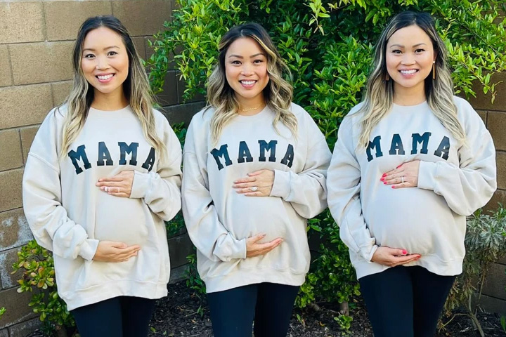 California triplets pregnant at the same time