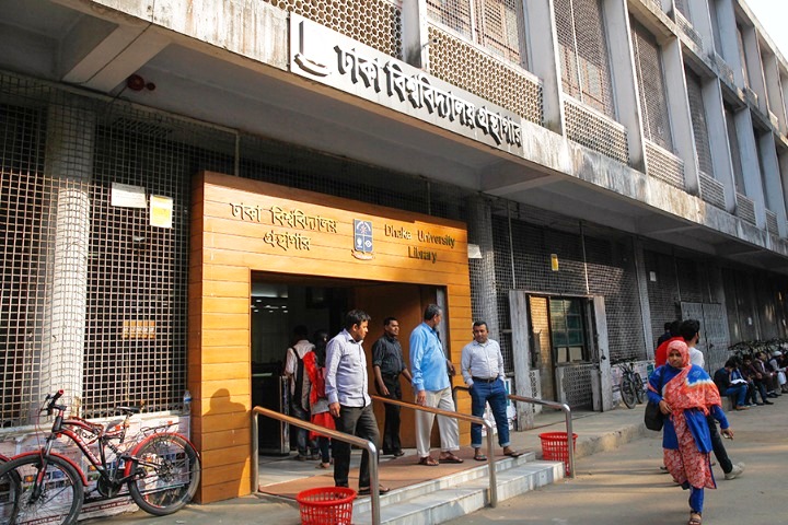 The library of DU is opening today