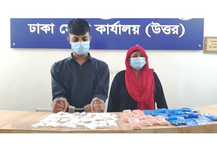 Son-in-law and mother-in-law arrested in Dhanmondi