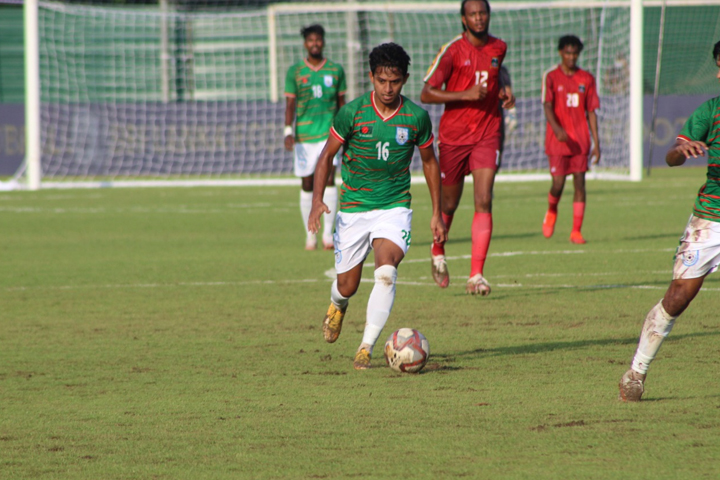 mohammed ibrahim, bangladesh vs maldives football live, rtv online