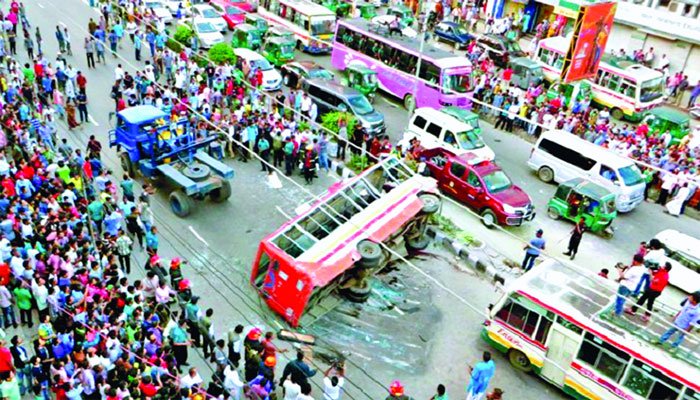 In 2021, 5371 road accidents, 6264 killed