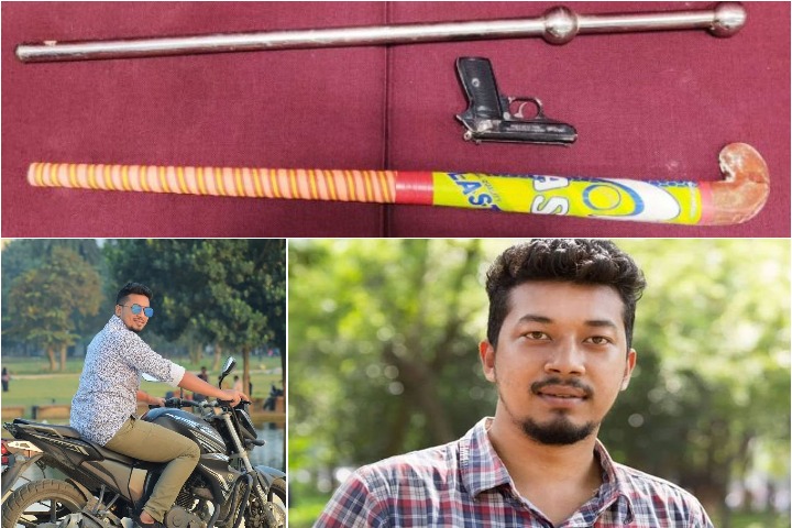 Chhatra League leader arrested with weapons in DU and handed over to police station