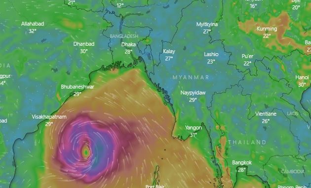 Hurricane 'Ashani' is coming, depression is now deep depression