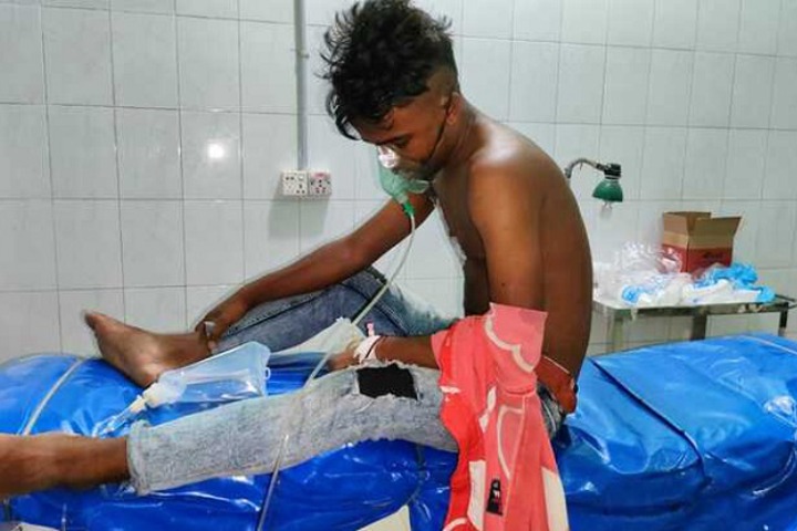 The young man was stabbed to death in Rayerbazar