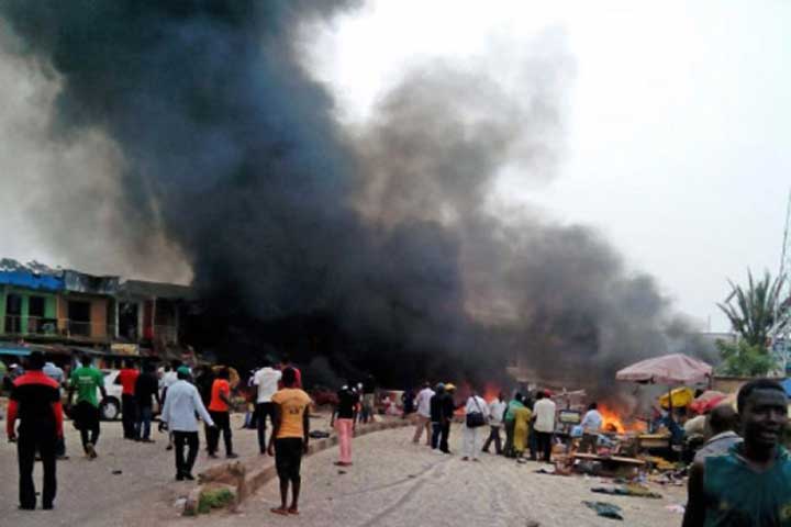 Suicide blasts in Nigeria kill at least 31
