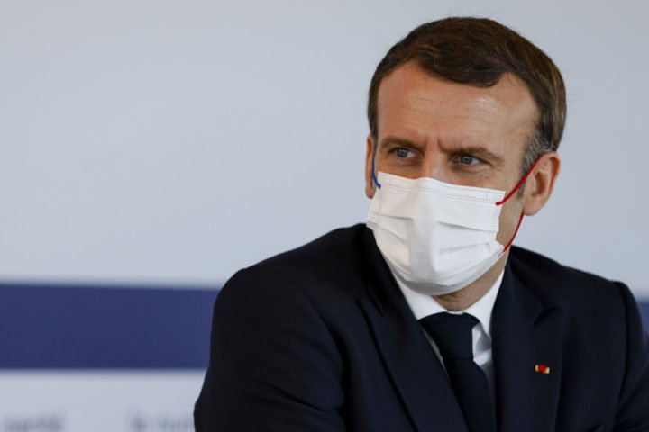 French President Macron tests positive for Covid-19