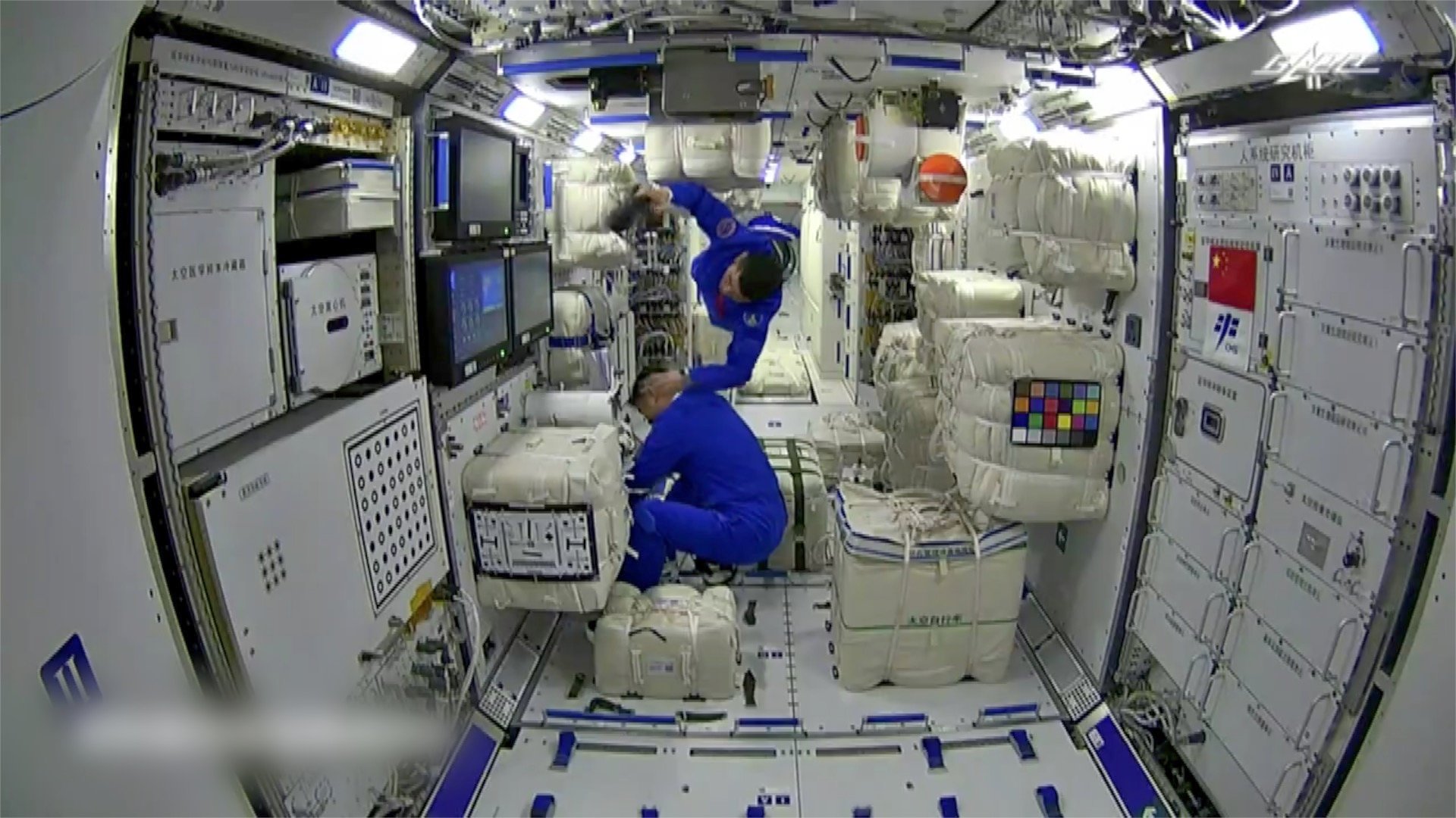 Shenzhou-13 astronauts enter space station core module