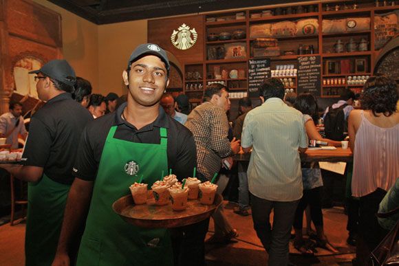 India becomes one of Starbucks' top 5 fastest-growing markets