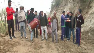 Samba village in J-K gets road connectivity for the first time, residents celebrate