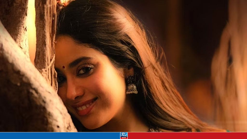 Janhvi in her first look from Telugu debut Devara: Part 1